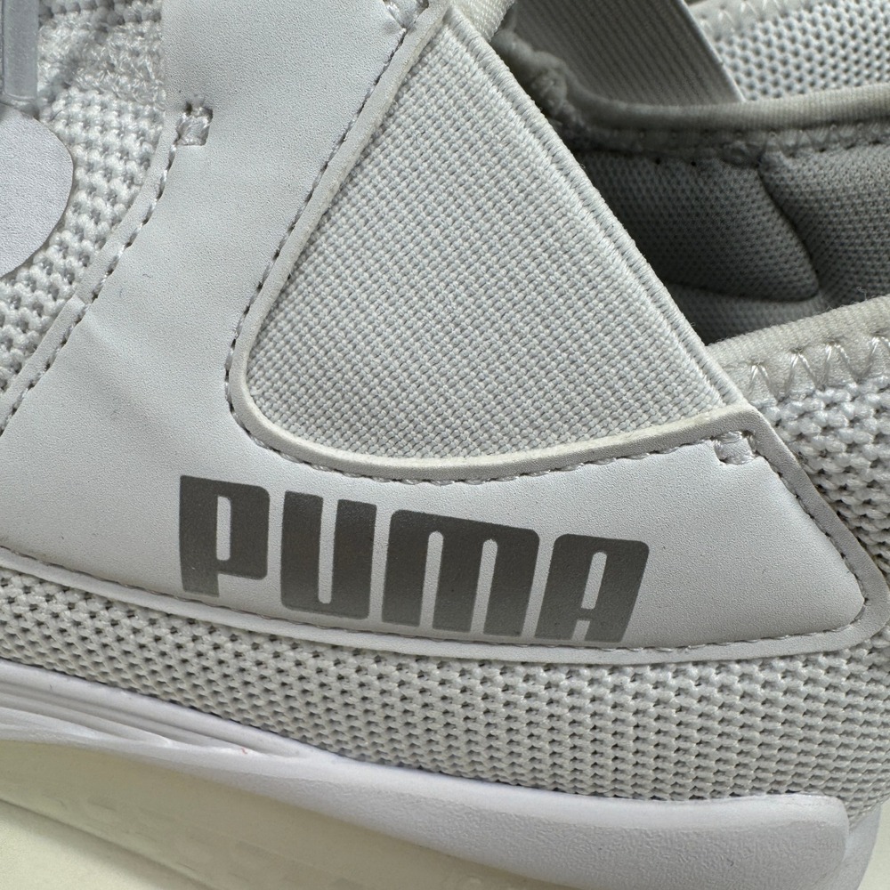 Puma SoftFoam Running Sneakers Men's Size 12‎ White Mesh Athletic Shoes - Picture 3 of 12